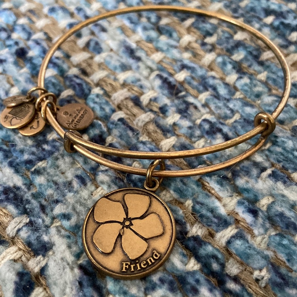 Alex and Ani Flower / Friend bracelet